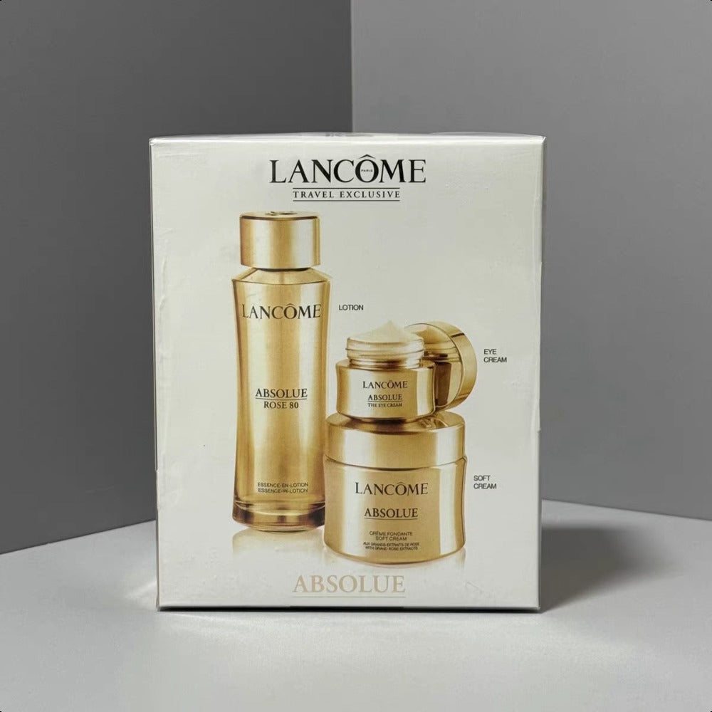 Lancome Absolue Skincare Set(essence in lotion 150ml+soft cream 60ml+eye cream 20ml)