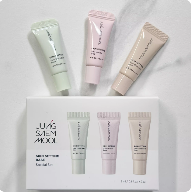 JUNG SAEM MOOL Skin Setting Base 5ml Set