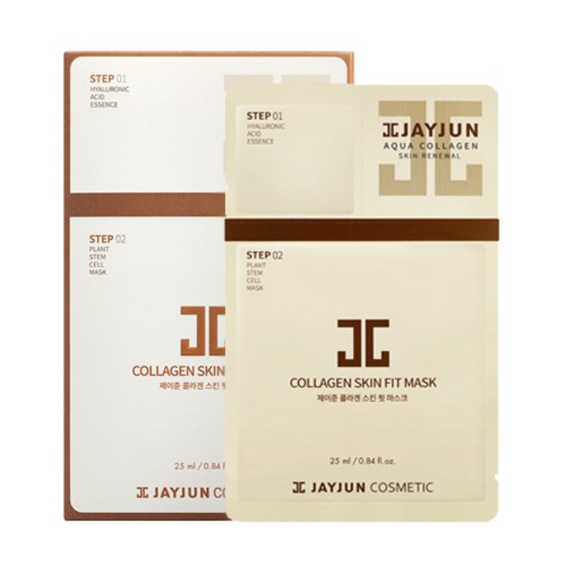JAYJUN COLLAGEN SKIN FIT MASK PACK 10ea/box
