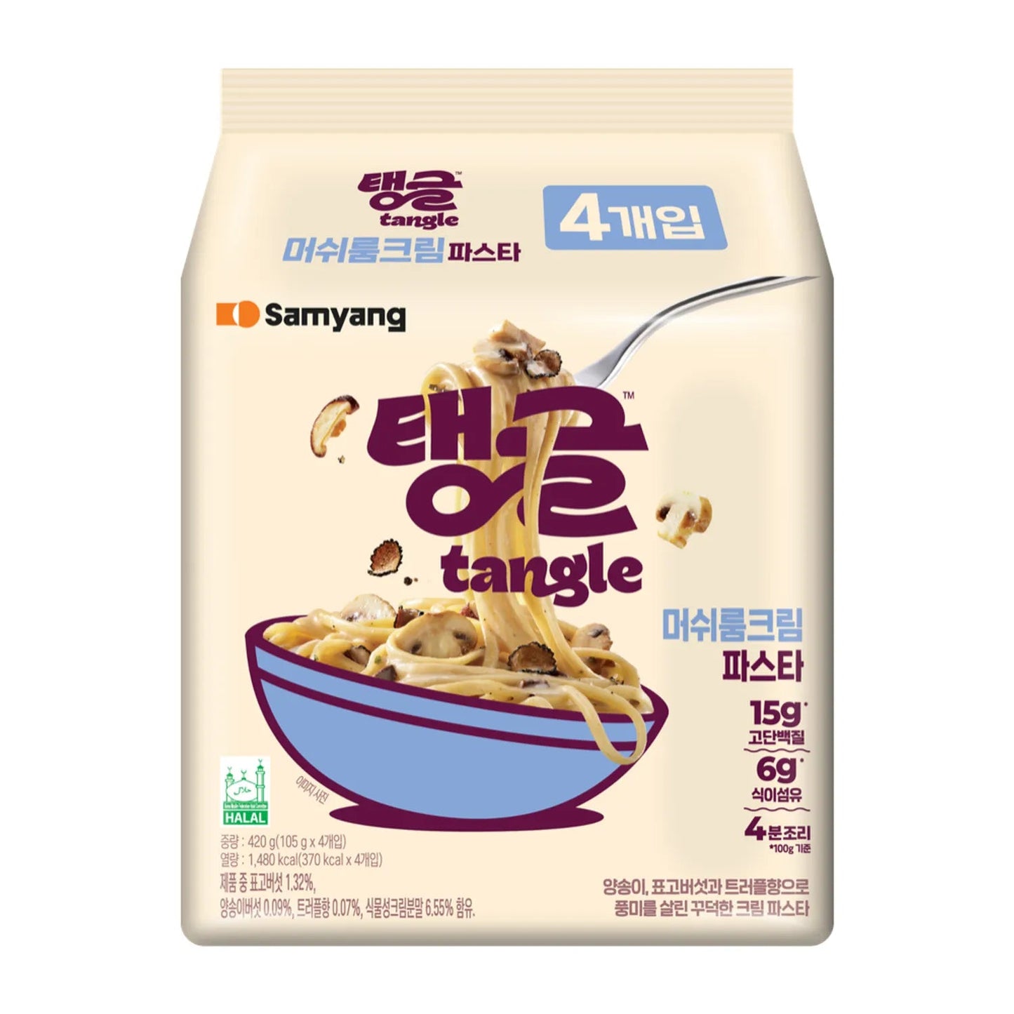 tangle 蘑菇奶油意大利面4ea /420g