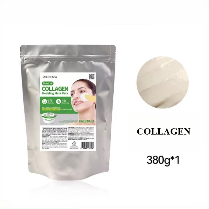 LINDSAY Premium Modeling Mask Pack 380g - Korean Spa Quality Rubber Mask for All Skin Types