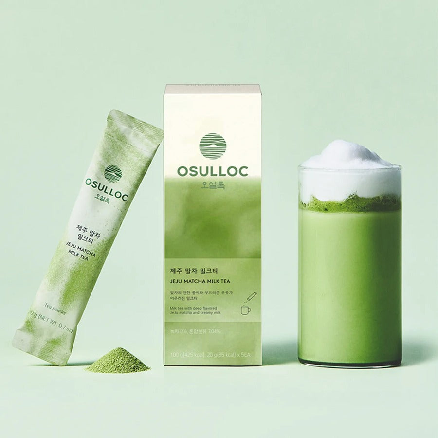 OSULLOC Milk Tea Selection Set(JEJU MOTCHA+EARL GREY+SAMDAYEON)