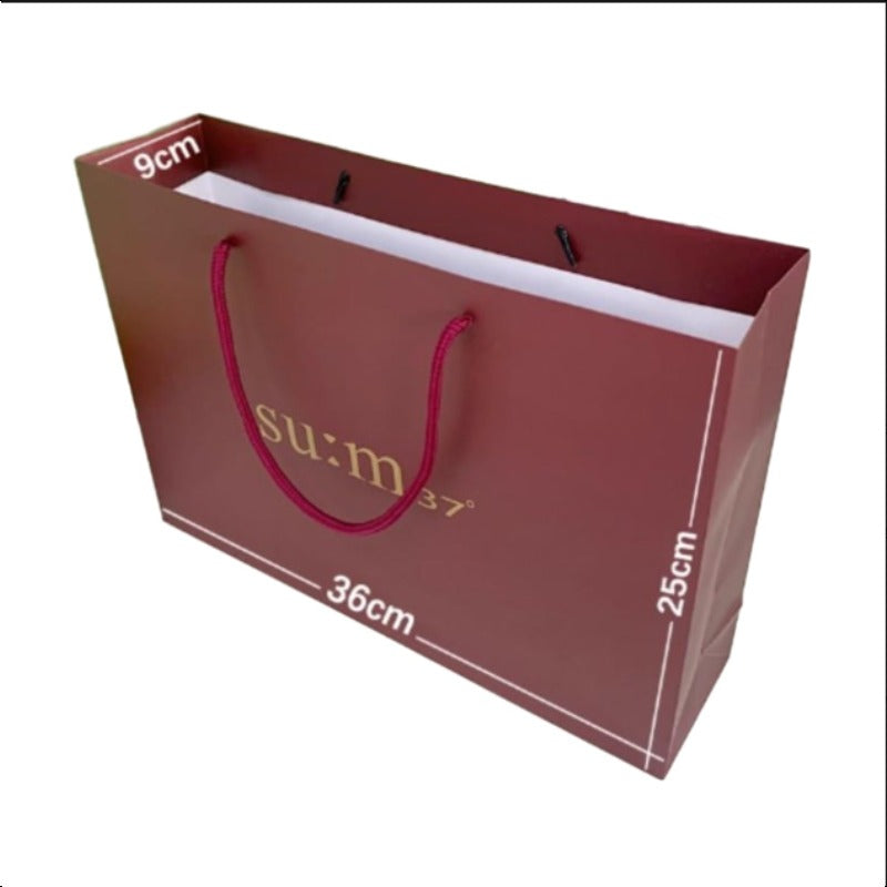 SU:M 37 Breath Garden Hydrating Duo Set: Moisturizing Lotion and Essence Delivery of Tote Bags