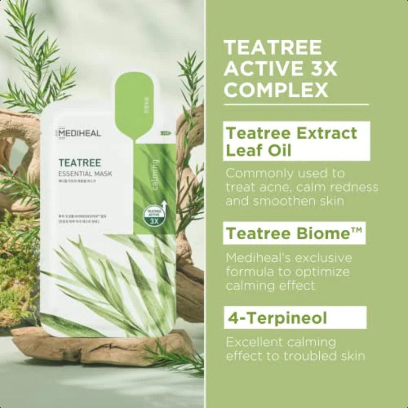 MEDIHEAL Tea Tree Essential Mask 10EA