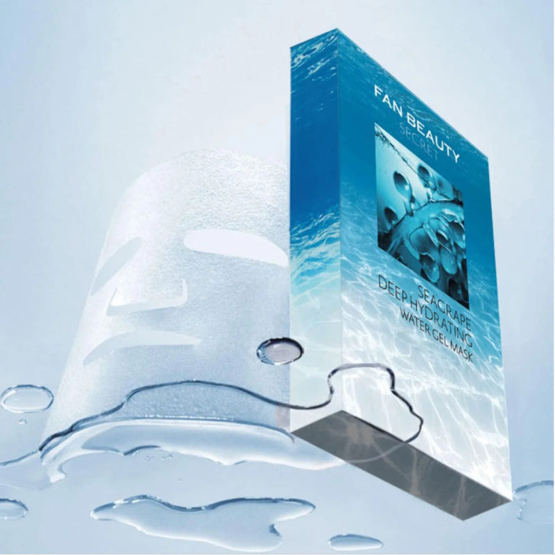 FAN BEAUTY DIARY Seagrape Deep Hydrating Water Gel Mask 34ml X 5pcs