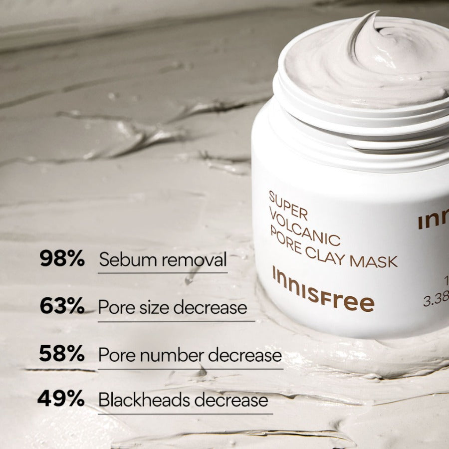 INNISFREE Super Volcanic Pore Clay Mask (100ml)