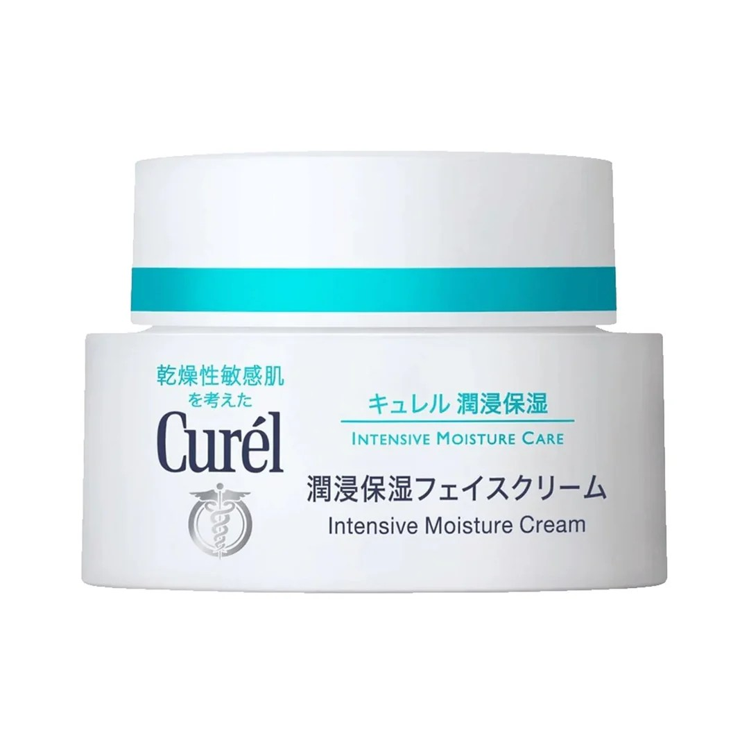 Curel Intense Moisturizing Cream – Sensitive Skin Hydration with Neuroceramide – Redness Relief 40g