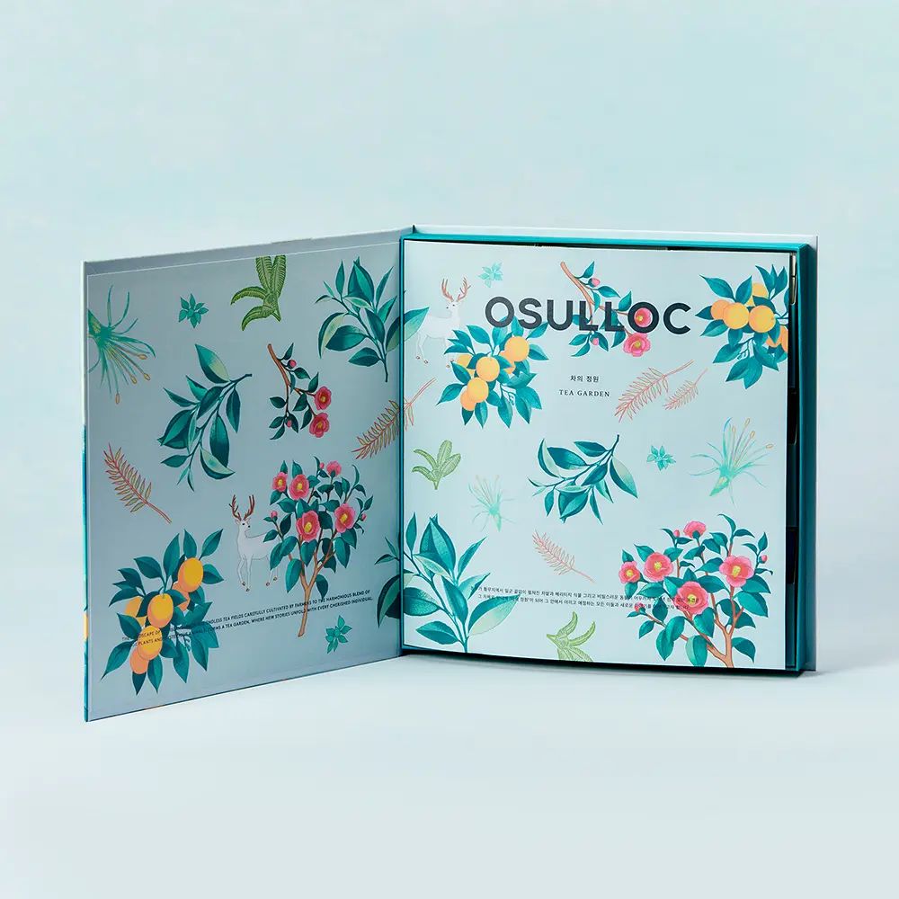 OSULLOC Tea Garden Gift Set, 9 Assorted Jeju Tea Bags