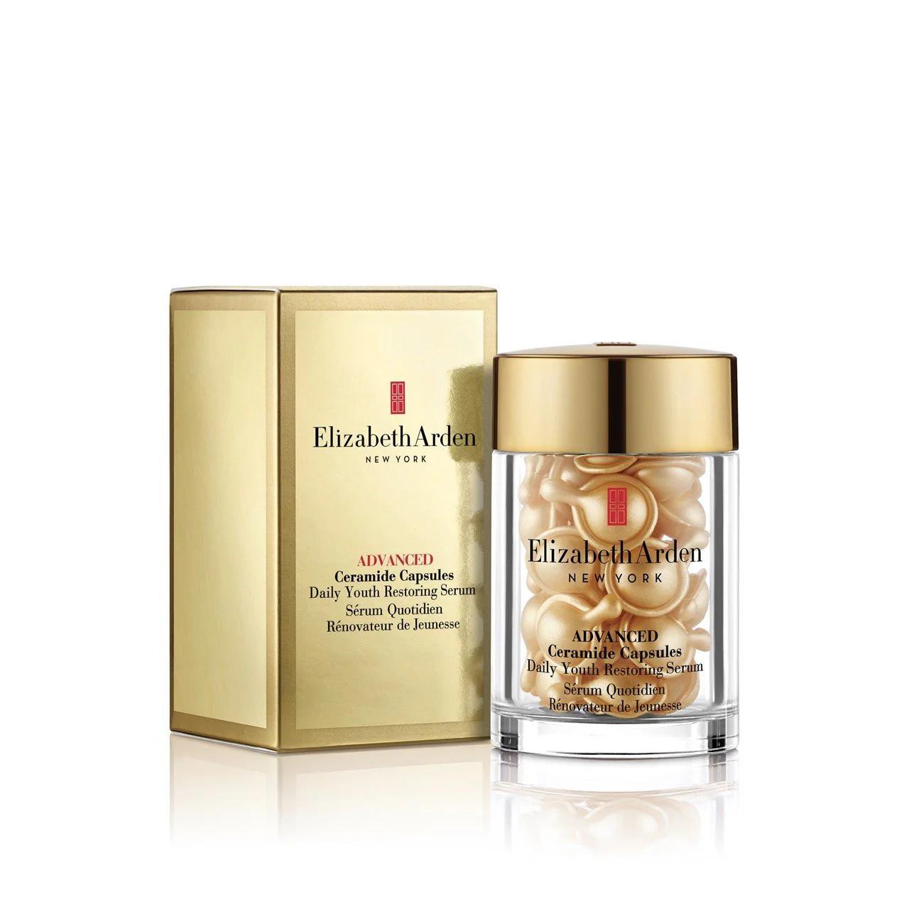 Elizabeth Arden Advanced Ceramide Daily Youth Restoring Serum Capsules (30 Pieces)，Two Options: Moisturizing / Refreshing