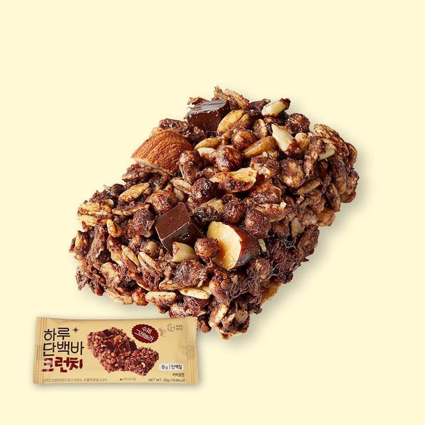 proteinmill 可可脆脆每日蛋白棒 35g 单支装