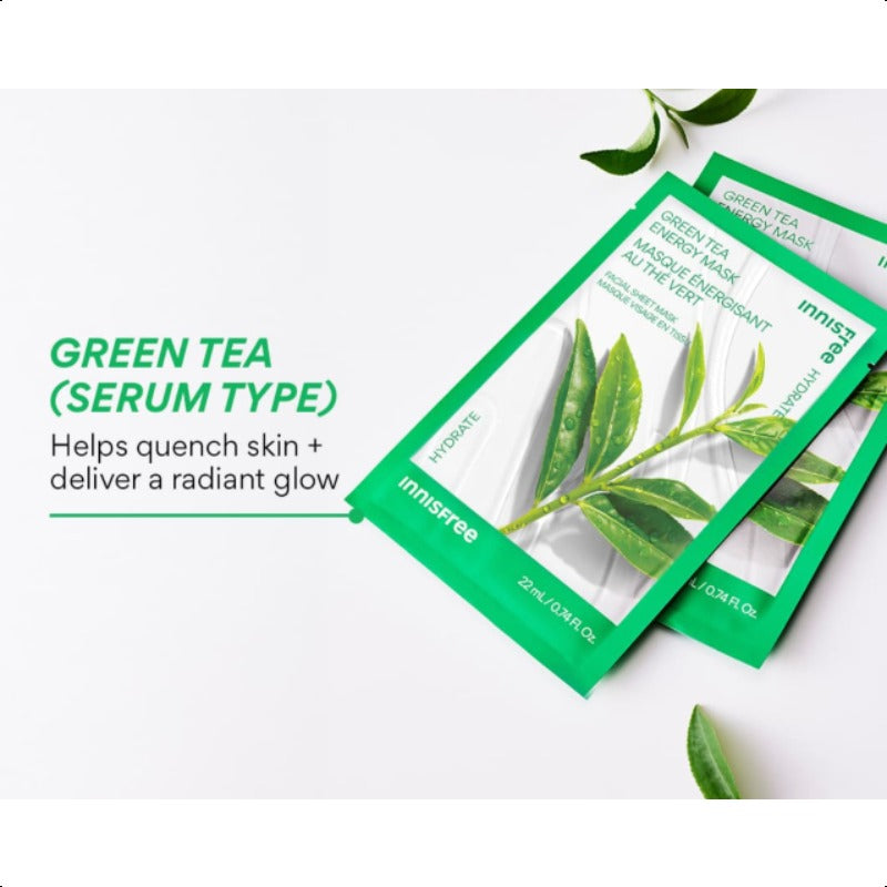 Innisfree 23NEW Masksheet 22ml - Green Tea
