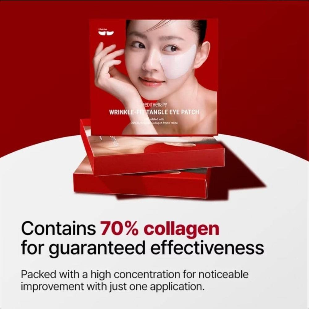 MEDITHERAPY Wrinkle Fit Tangle Eye Patch 3g 2ea x 4pcs