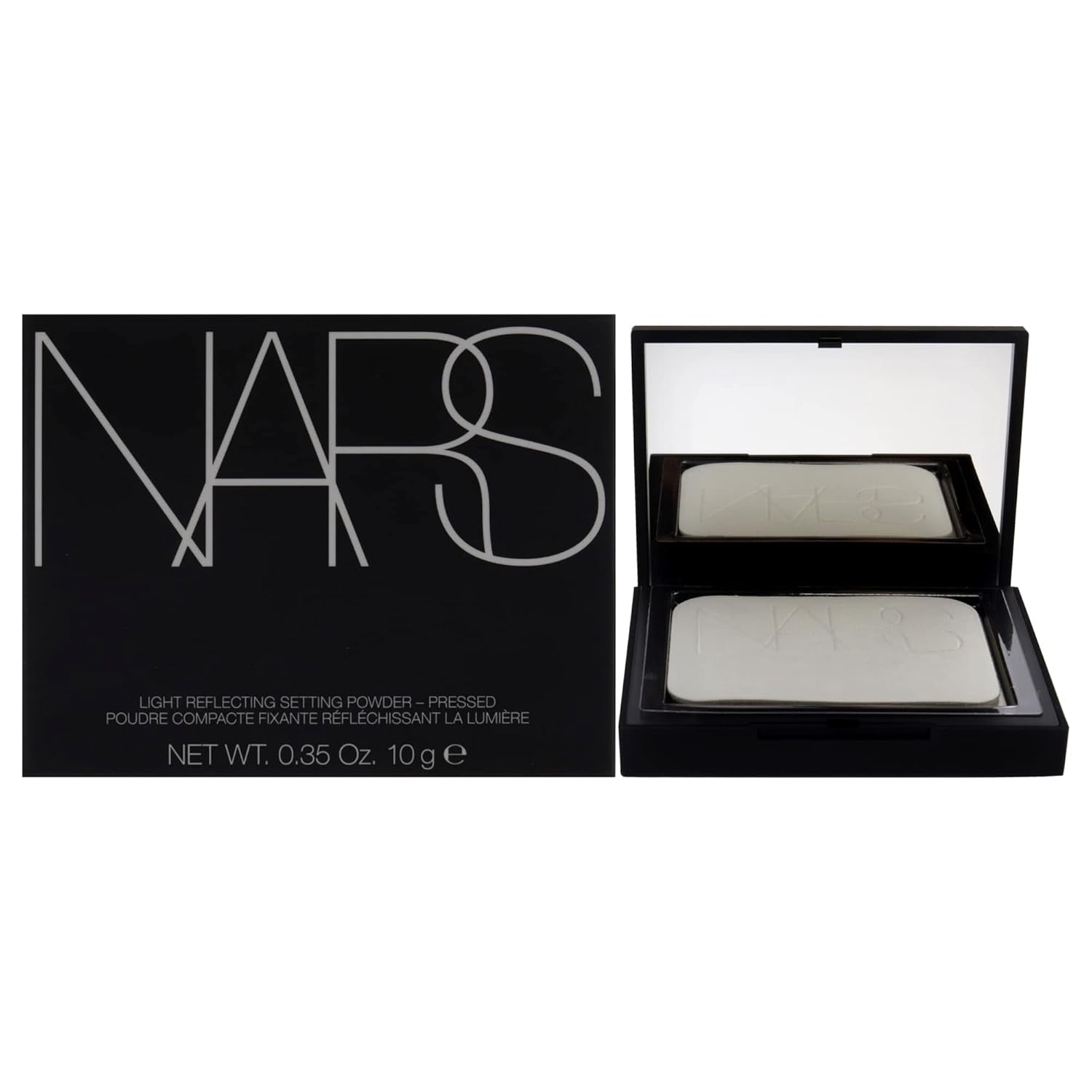 NARS Light Reflecting Pressed Powder Shrink Pores and Control Oil 10g & 3g Sample