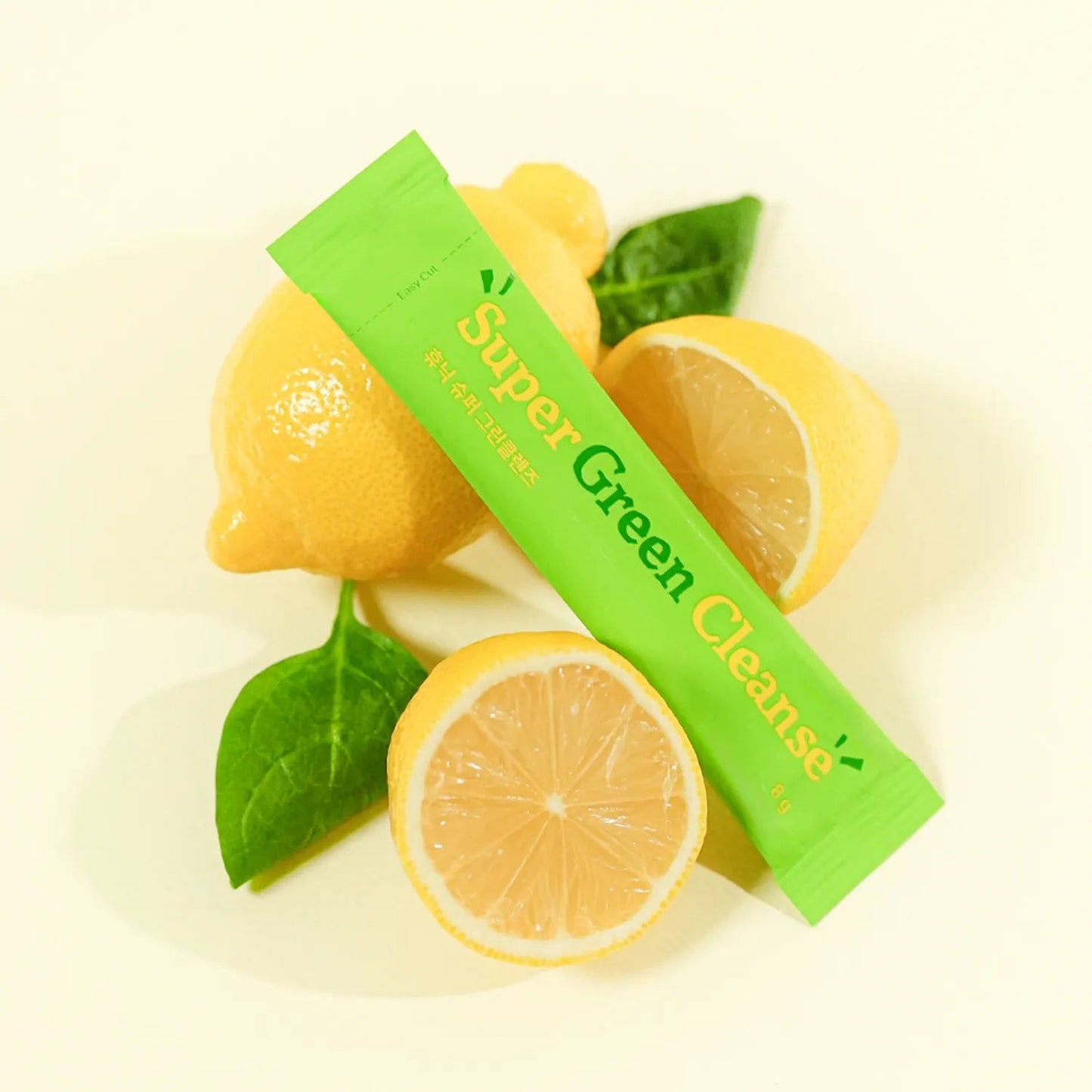VEGGIET Super Green Cleanse Phyto Chemical Lemon 15 Sticks