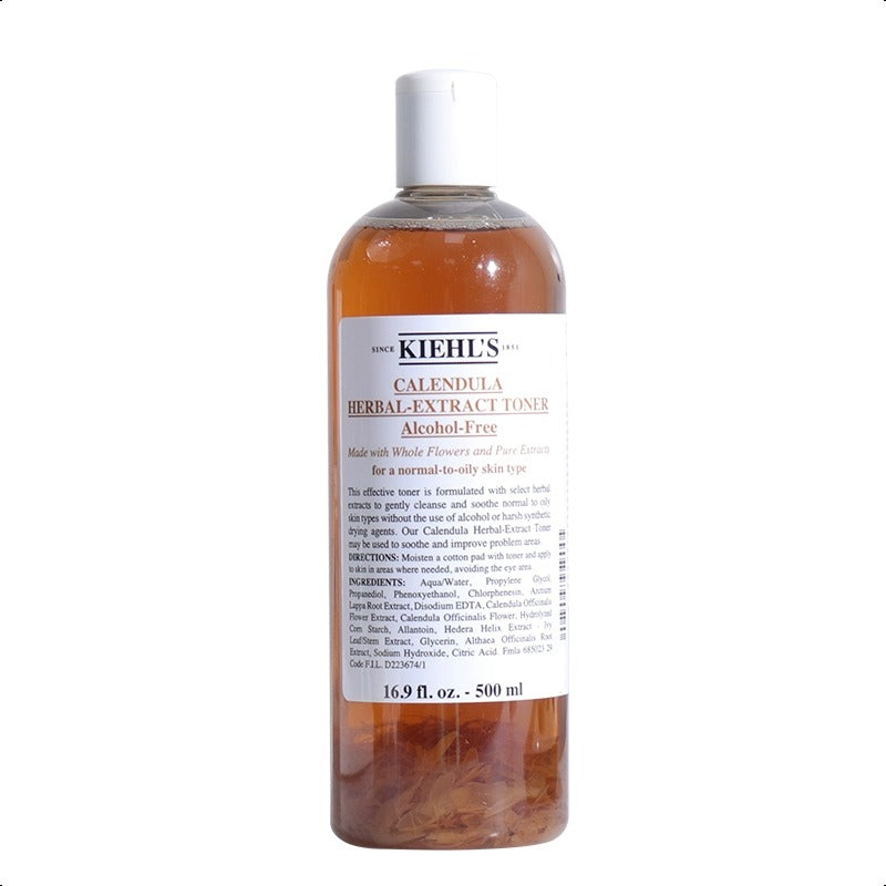 Kiehl＇s CalenduExtrla Herbal act Alcohol-Free Toner - For Normal to Oily Skin Types 500ml