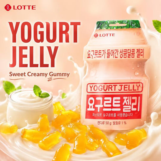 Lotte Yogurt Flavor Gummy Candy 50g
