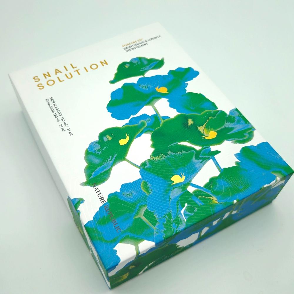 NATURE REPUBLIC Snail Solution Skincare Special Set (Skin Booster+ Emulsion +Travel set)