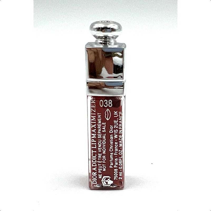 Dior Addict Lip Maximizer Plumper 001 Pink ~ 038 Rose Nude ~ 2ml / 0.06 oz Mini Size