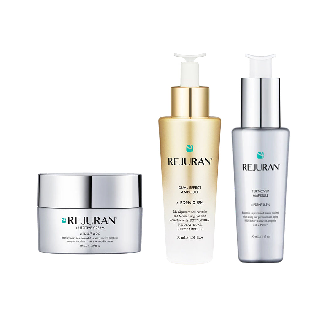 Rejuran Skincare Set(Ampoule,Toner,Emulsion,cream)