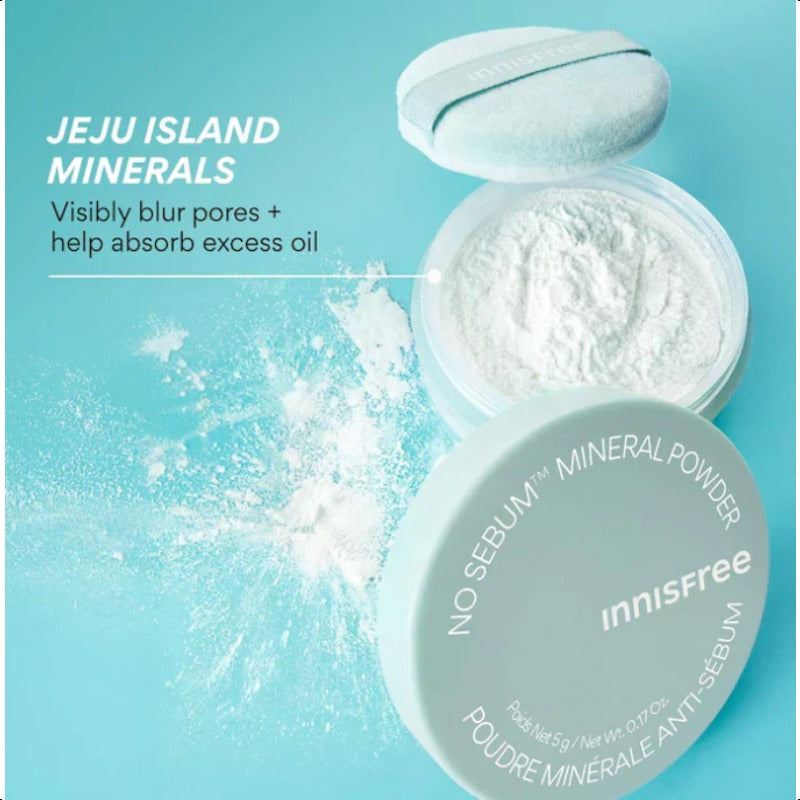 Innisfree 23NEW No Sebum Mineral Powder 5g
