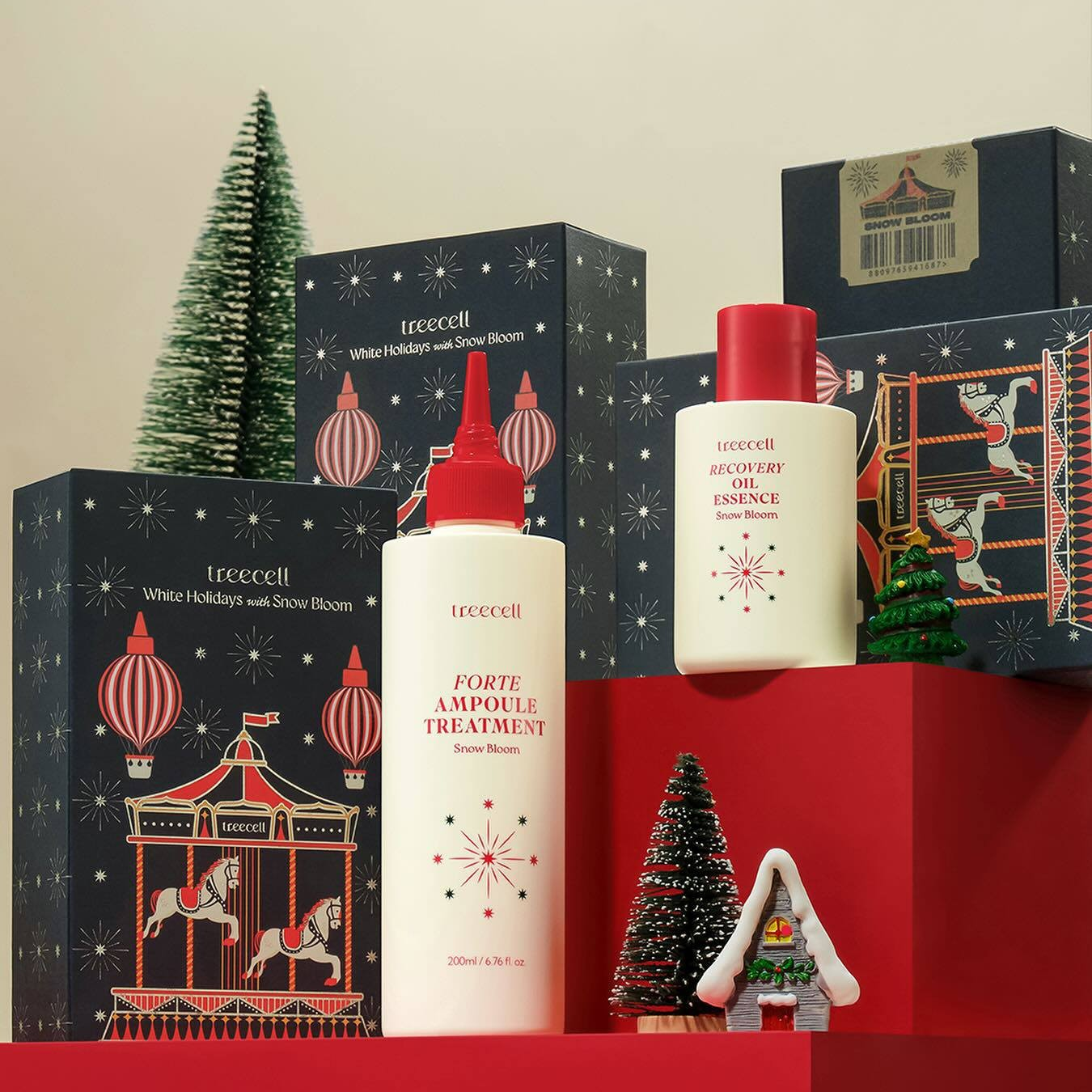 Treecell Holiday Edition Snow Bloom Set 200ml+100ml Christmas set