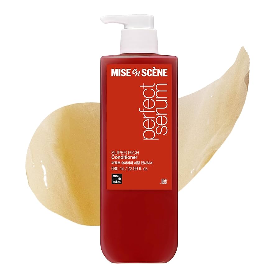 Mise-en-scene Perfect Super Rich Serum Shampoo 680ml + Conditioner 680ml