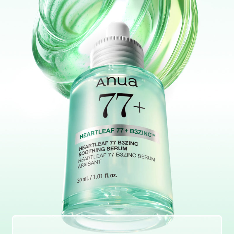 Anua Heartleaf 77 B3Zinc Soothing Serum 30ml Double Pack
