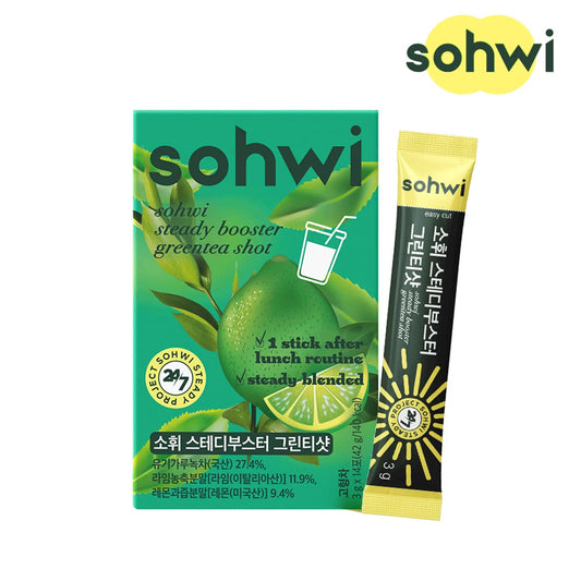 Sohwi Steady Booster Green Tea Shot 14ea