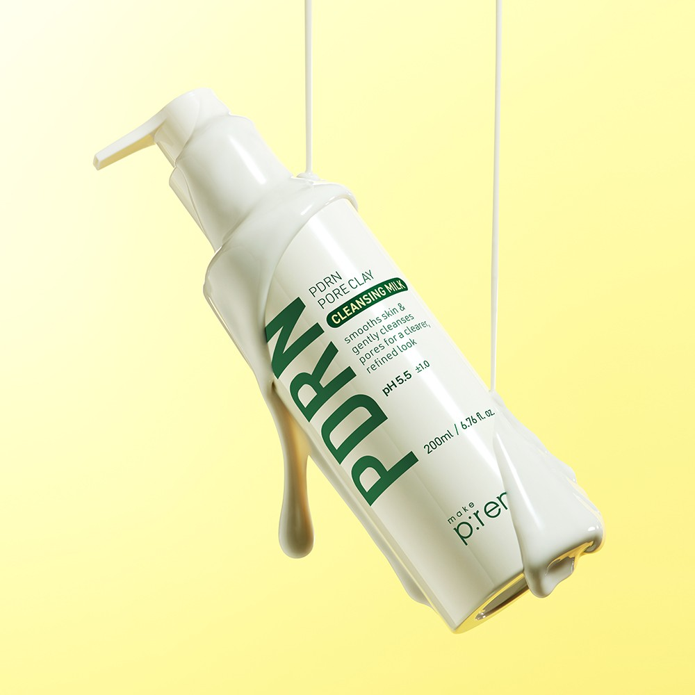 Make Prem PDRN Pore Clay Cleansing Milk 200ml