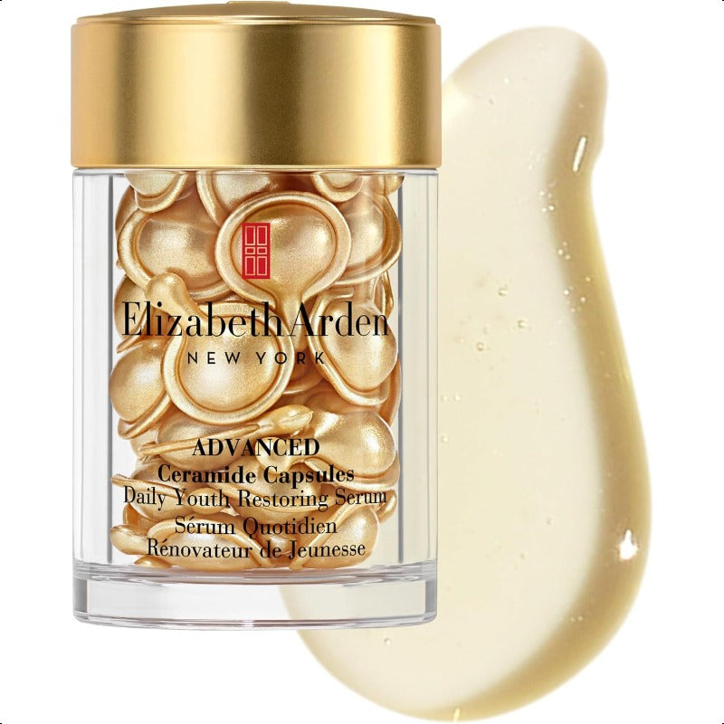 Elizabeth Arden Advanced Ceramide Daily Youth Restoring Serum Capsules (30 Pieces)，Two Options: Moisturizing / Refreshing