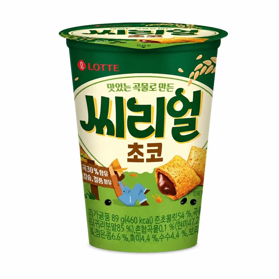 Lotte Buckwheat Compound Chocolate Coated Biscuits 89g