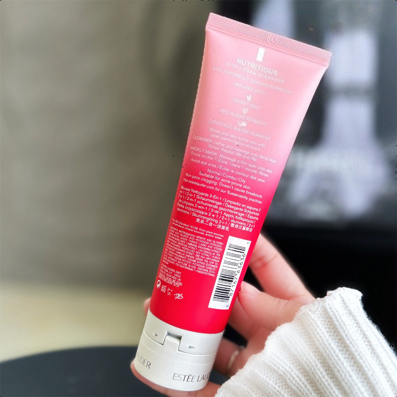 Estee Lauder Nutritious 2-in-1 Foam Cleanser - Size 4.2 Oz. / 125mL