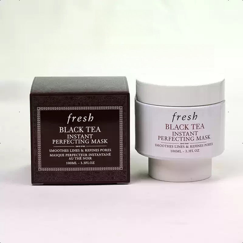 Fresh black tea instant perfecting mask black fresh tea firming overnight mask100ml new