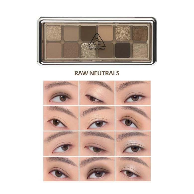 3CE - Eyeshadow Palette New Take Edition - 3 Types
