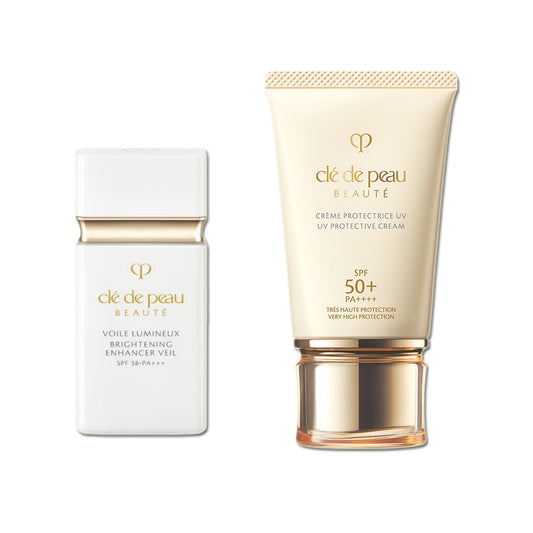 CPB UV Protective Cream 50g + CPB VOILE LUMINEUX Brightening Enhance Veil Primer SPF38 PA+++ 30ml