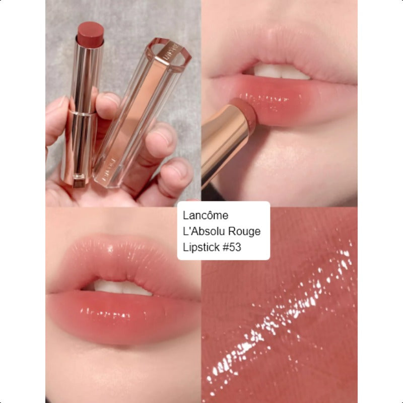 Lancôme L'Absolu Rouge Lipstick #53-Smudge-Resistant & Luminous Finish - Up To 18HR Comfort