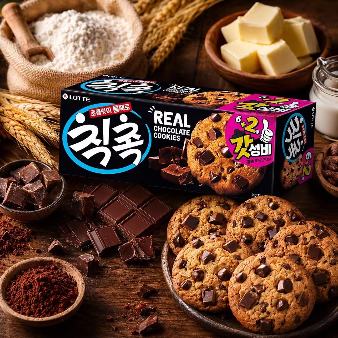 Lotte Chocolate Cookies 120g