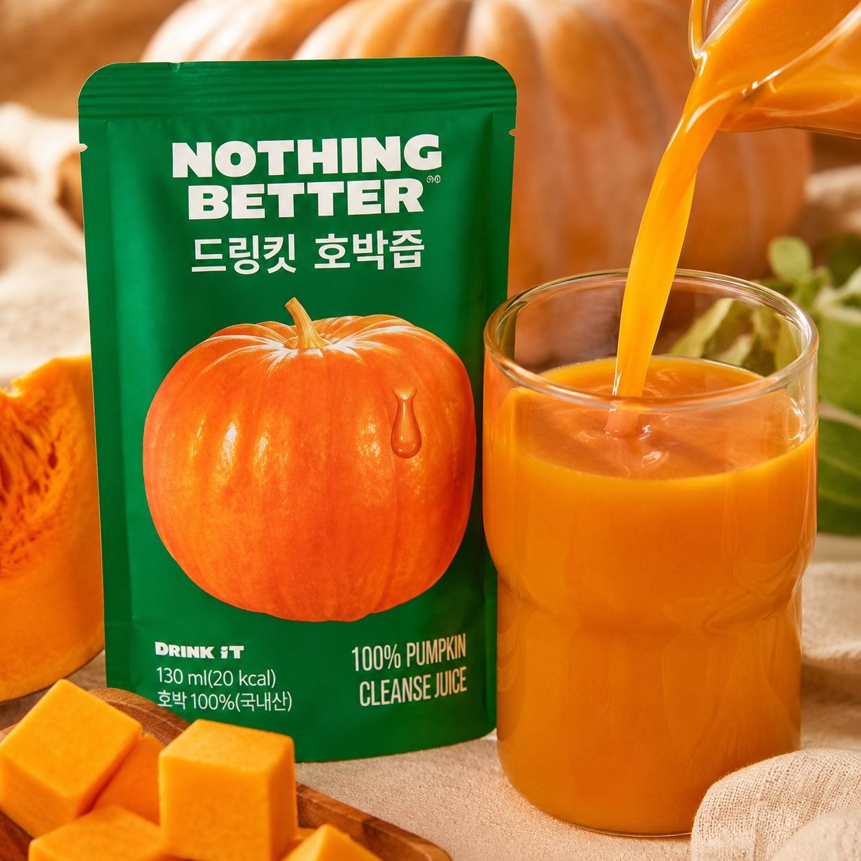 NOTHING BETTER Drink It Pumpkin Cleanse Juice 100ml