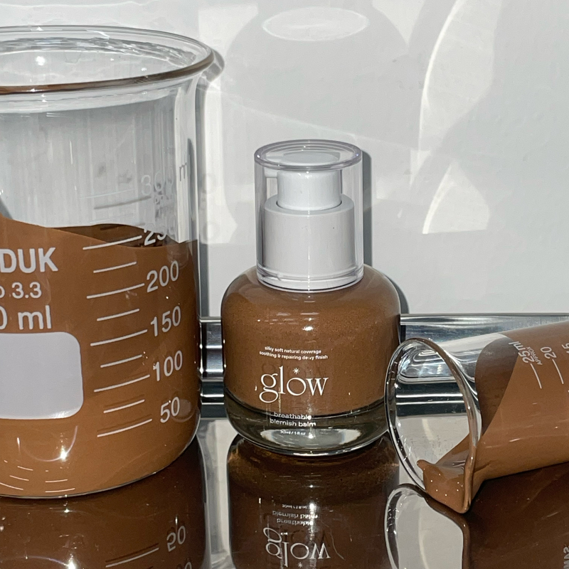 glow Breathable Blemish Balm 30ml -Brown