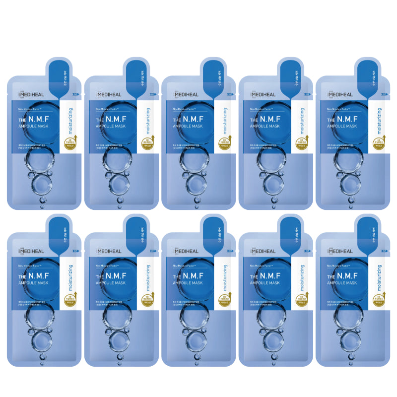 MEDIHEAL The N.M.F Ampoule Mask Set (10PCS)