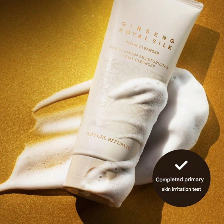 Nature Republic Ginseng Royal Silk Foam Cleanser (150ml / 5.07 Fl.Oz.)