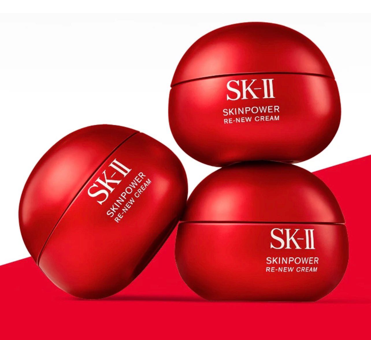 SK-II SK2 Skin Power Re-New Cream, 2.82oz. - Anti-Wrinkle & Firming | Lifting & Plumping | For Sensitive & Dry Skin【2025NEW】