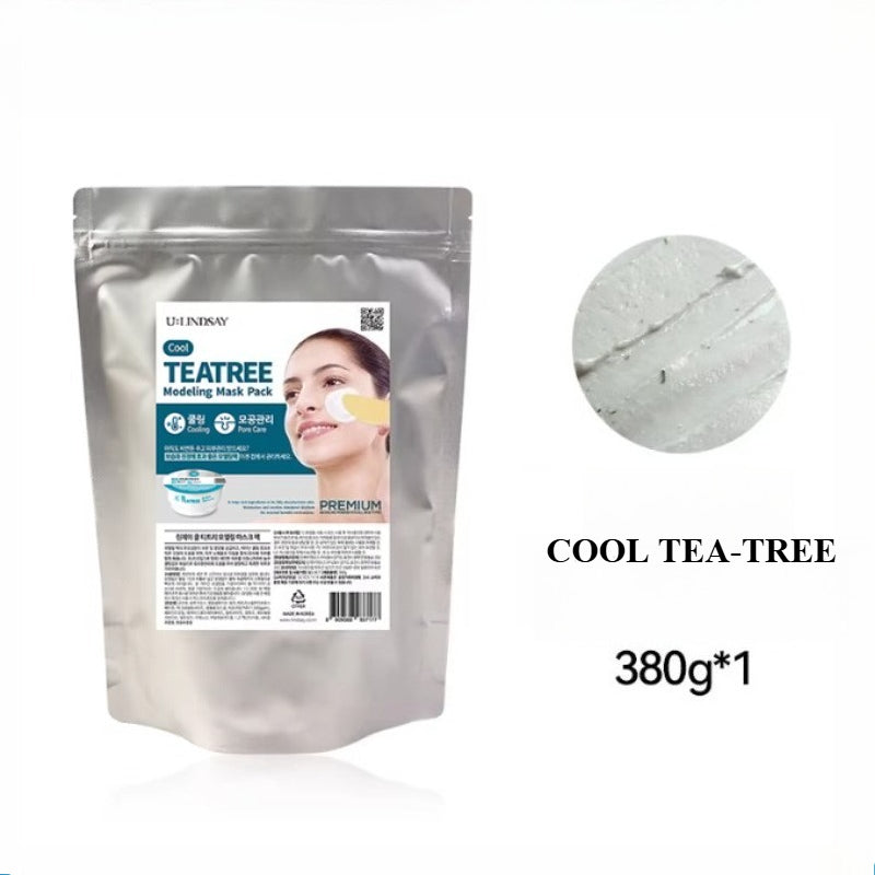 LINDSAY Premium Modeling Mask Pack 380g - Korean Spa Quality Rubber Mask for All Skin Types