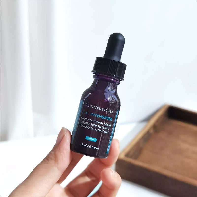 SkinCeuticals H.A. Intensifier 15ml, Hyaluronic Acid Anti-Aging Repair Serum, Plumping and Moisturizing with Pro-Xylane, Suitable for All Skin Types