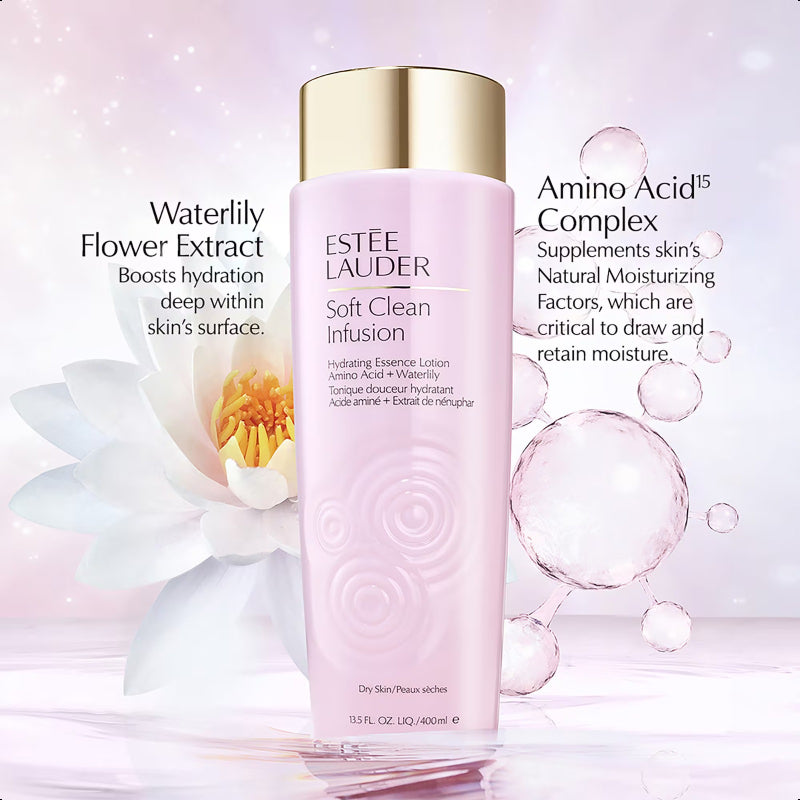 Estée Lauder Soft Clean Hydrating Essence Treatment Lotion 400ML New Formula