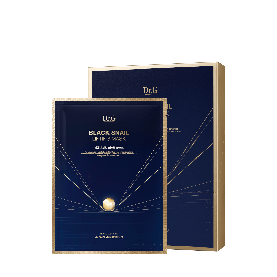 DR.G BLACK SNAIL LIFTING MASK 28ML*10PCS