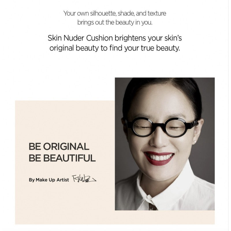 JUNG SAEM MOOL  Essential Skin Nuder Cushion (refill included) Set