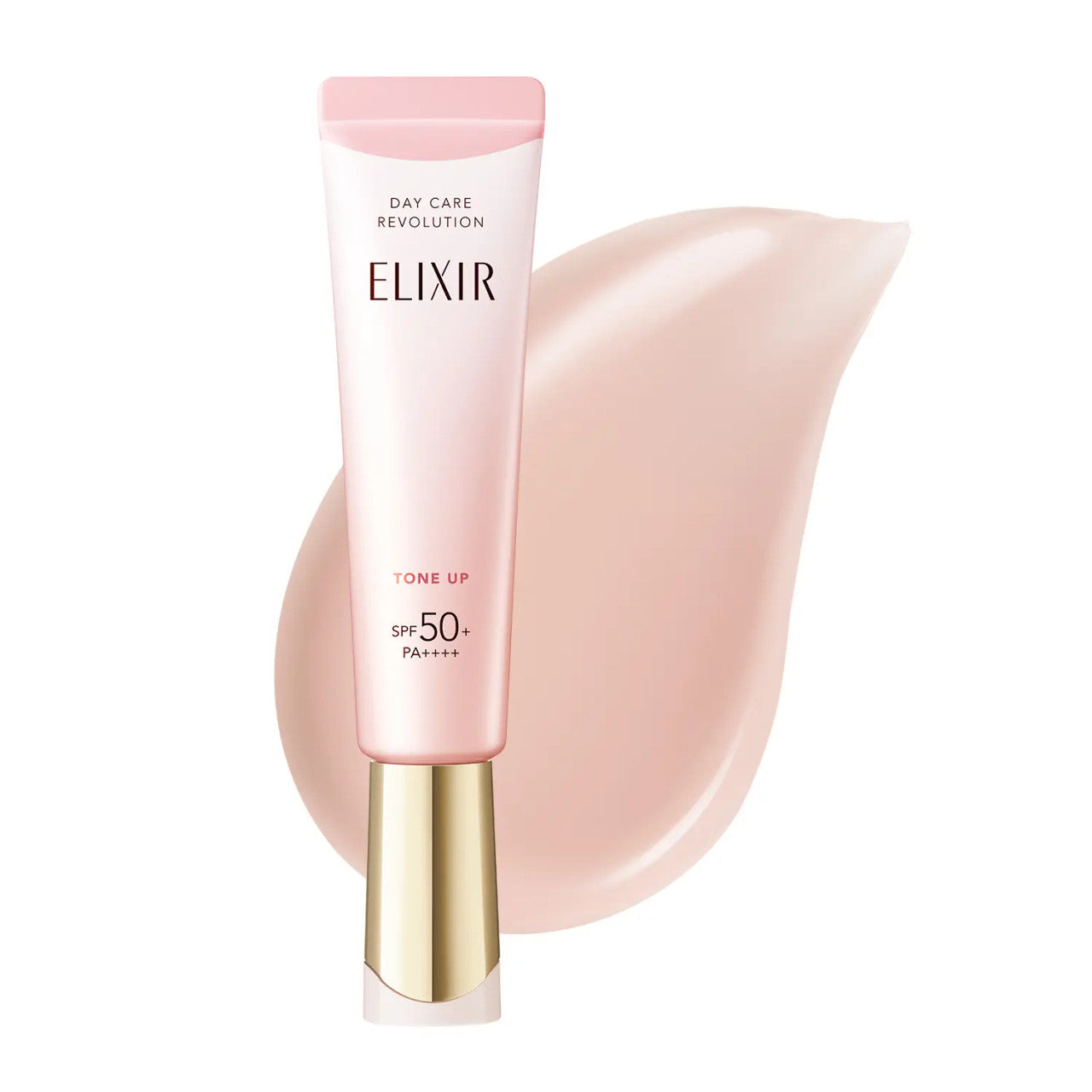 Shiseido Elixir Day Care Multifunctional Tone Up Emulsion Baby Pink SPF 50+   35g