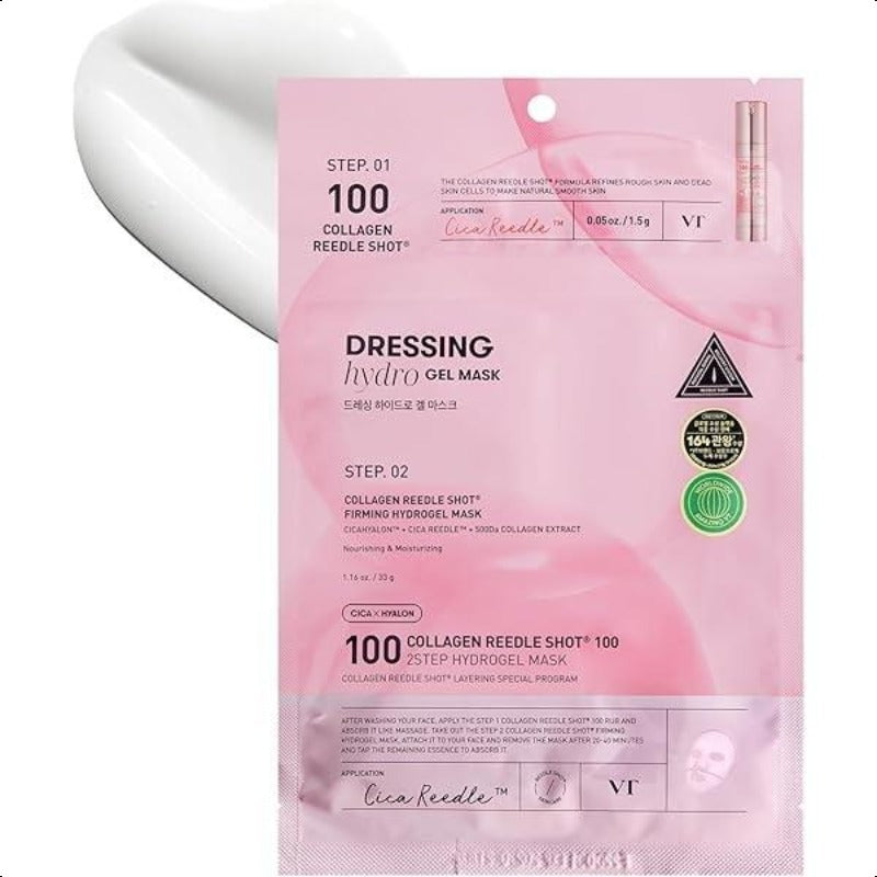 VT Collagen Reedle Shot 100 2Step Hydrogel Mask(34.5gx4ea)
