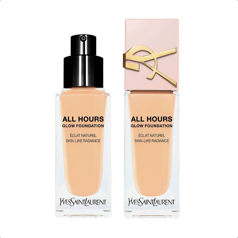 YSL All Hours Glow Foundation - Shade: LC2 - Brand New In Box - Full Size 25ml
